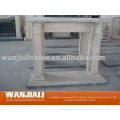 Indoor Fireplace Marble White Fireplace